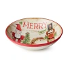 Certified International Nutcracker Parade Serving Bowl In Brown;white;green;red