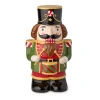 Certified International Nutcracker Parade Holiday Cookie Jar – Festive 3d Nutcracker Design, Ceramic Kitchen Storage Jar For