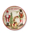 Certified International Nutcracker Parade Serving Bowl In Multi