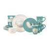 Certified International Ocean View 16-pc. Earthenware Dinnerware Set In Blue