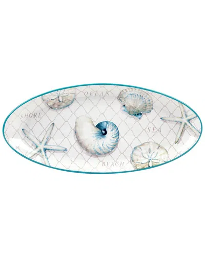 Certified International Ocean View Fish Platter