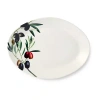 Certified International Oliva Stoneware Serving Platter In White