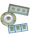 Certified International Palermo 3pc Hostess Set