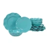Certified International Perlette 12-pc. Melamine Dinnerware Set In Blue
