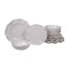 Certified International Perlette 12-pc. Melamine Dinnerware Set In Neutral
