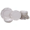 Certified International Perlette 12-pc. Melamine Dinnerware Set In Neutral