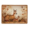 Certified International Pine Forest Rectangular Platter In Multicolored