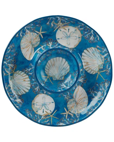 Certified International Playa Shells Chip & Dip