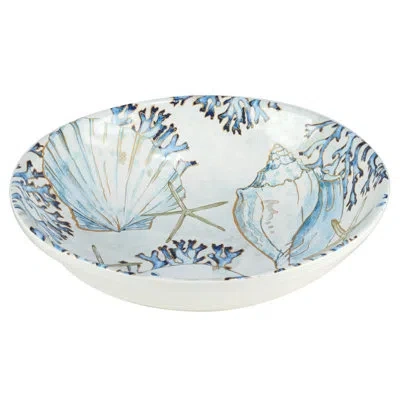 Certified International Playa Shells Serving Bowl In Multicolored