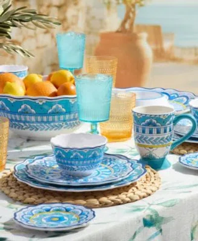 Certified International Porto Melamine Dinnerware Collection In Multi
