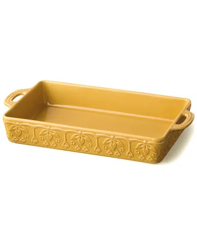 Certified International Provence Large Rectangular Baker In Yellow