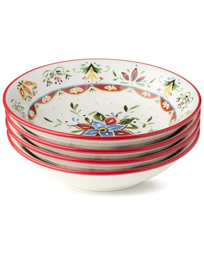 Certified International Provence Set Of 4 Assorted Soup Bowls