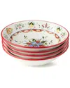 Certified International Provence Set Of 4 Assorted Soup Bowls In Multi