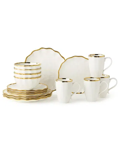 Certified International Regency Gold 16pc Dinnerware Set