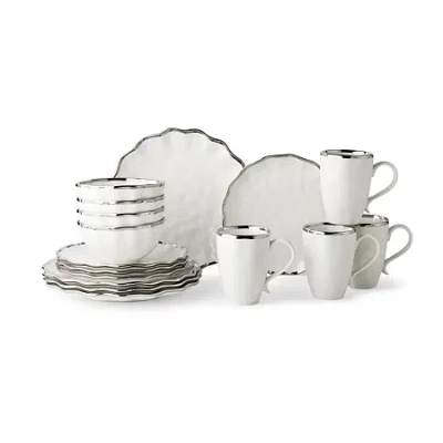 Certified International Regency Gold 16-pc. Porcelain Dinnerware Set In Multi