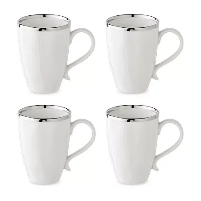 Certified International Regency Gold 4-pc. Coffee Mug In Multi
