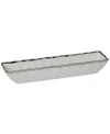 Certified International Regency Porcelain Cracker Tray In Silver