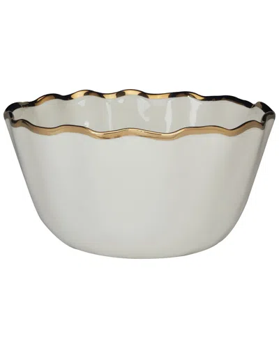 Certified International Regency Porcelain Deep Bowl In Gray