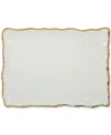 Certified International Regency Rectangular Platter In Gold