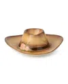Certified International Rosewood 3-d Cowgirl Hat Chip And Dip Server In Miscellaneous
