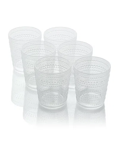 CERTIFIED INTERNATIONAL SANTA FE ACRYLIC DOUBLE OLD FASHIONED GLASSES, SET OF 6