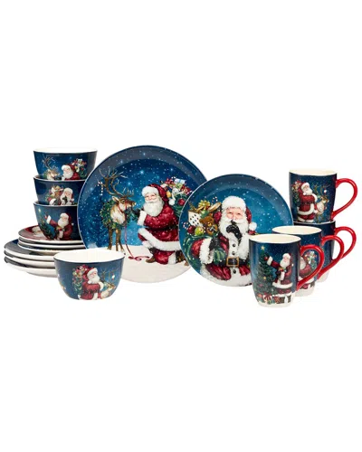 CERTIFIED INTERNATIONAL CERTIFIED INTERNATIONAL SANTA'S SECRET 16PC DINNERWARE SET