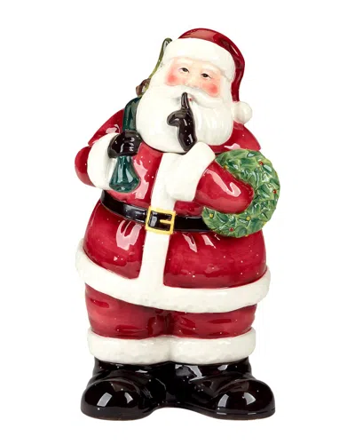 CERTIFIED INTERNATIONAL CERTIFIED INTERNATIONAL SANTA'S SECRET 3D COOKIE JAR