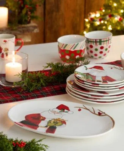 Certified International Santa Snowman Delight Dinnerware Collection In Miscellaneous