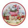 Certified International Santa's Wish 12-pc. Melamine Appetizer Plate In Multi