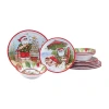 Certified International Santa's Wish 12-pc. Melamine Dinnerware Set In Multi