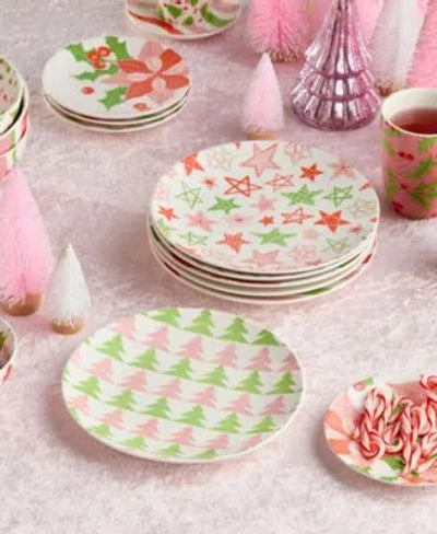 Certified International Scarlet Ribbon Dinnerware Collection In Miscellaneous