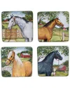Certified International Set Of 4 Clover Farm Salad Plates In Multicolor
