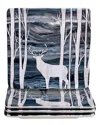 Certified International Set Of 4 Fluidity Lodge Dinnerware Set In Multicolor