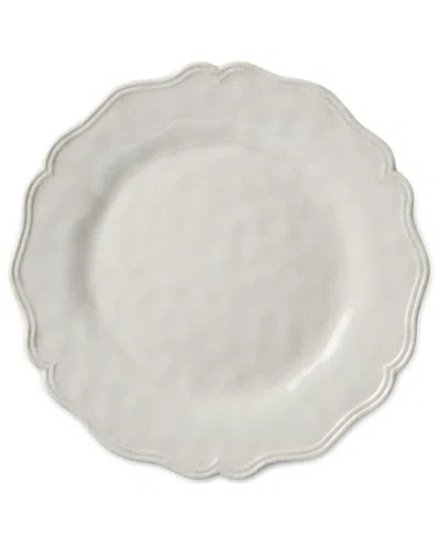 Certified International Set Of 4 Isabella Crackle Melamine Dinner Plates