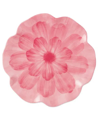 CERTIFIED INTERNATIONAL CERTIFIED INTERNATIONAL SET OF 4 WILDFLOWER 3D FLORAL DINNER PLATES