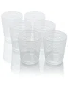 Certified International Set Of 6 Santa Fe 22oz Acrylic Ice Tea Glasses