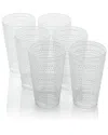 Certified International Set Of 6 Santa Fe 22oz Acrylic Ice Tea Glasses