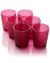 Certified International Set Of 6 Victoria 22oz Acrylic Ice Tea Glasses