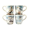 Certified International Shorebirds 4-pc. Coffee Mug In Blue