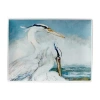 Certified International Shorebirds Serving Platter In Blue