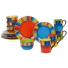 Certified International Sierra 16pc Dinnerware Set In Multi
