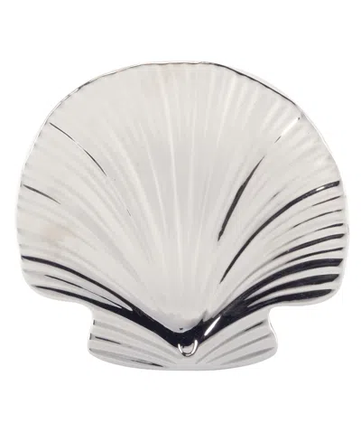 CERTIFIED INTERNATIONAL SILVER COAST 3-D SHELL PLATTER