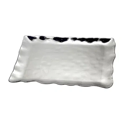 Certified International Silver Coast Porcelain Serving Platter