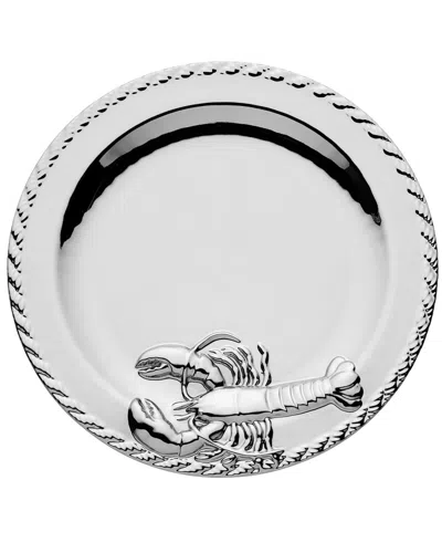 Certified International Silver-plated Lobster Round Platter