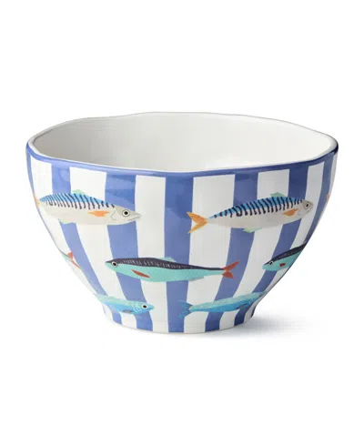 Certified International Something Fishy Deep Bowl In Multi
