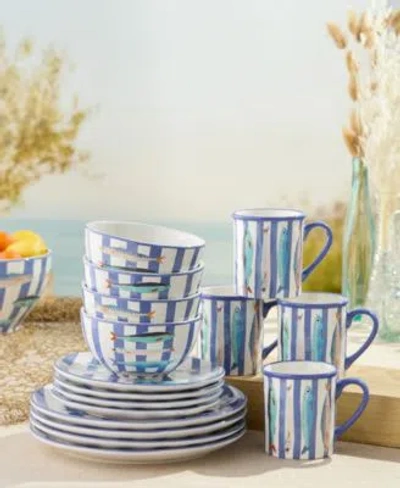 Certified International Something Fishy Dinnerware Collection In Multi