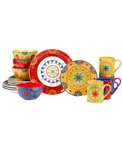 Certified International Spice Love 16pc Dinnerware Set, Service For 4 In Miscellaneous