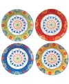 Certified International Spice Love Dinner Plates Set Of 4 In Miscellaneous