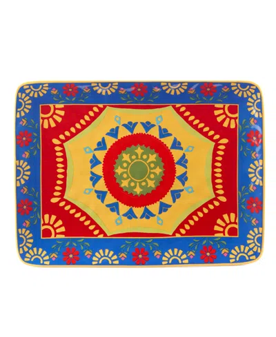 Certified International Spice Love Rectangular Platter In Miscellaneous