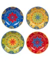Certified International Spice Love Salad Plates Set Of 4 In Miscellaneous
